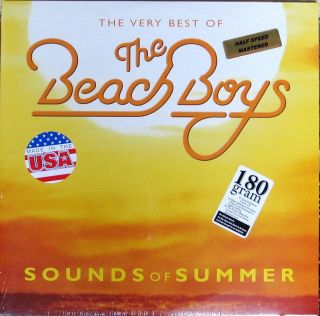 The Beach Boys " The Very Best Of: Sounds Of Summer " 2 Vinyl Lp W/ Stickers