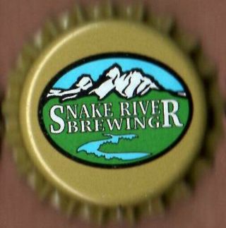 Usa Beer Crown Bottle Cap - Snake River Brewing -