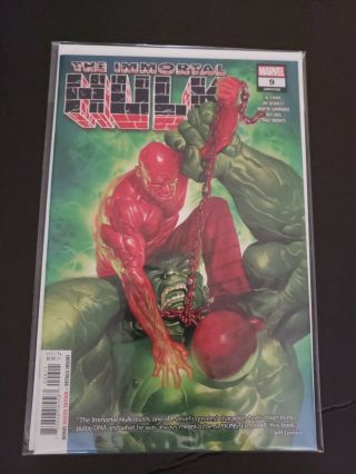Marvel The Immortal Hulk 9 1st Print Alex Ross Nm/nm,