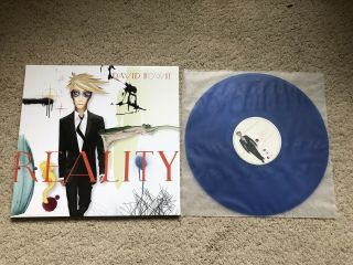 David Bowie - Reality - Rare Blue Vinyl Tri - Fold Cover - Never Played