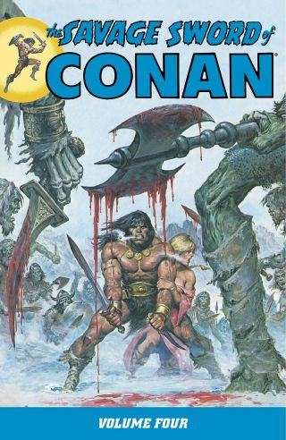 The Savage Sword Of Conan 4 - Oct 2008 - F - Vf - Bv $50 - 500 Pages