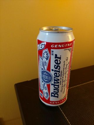 1999 Dale Earnhardt Jr Rookie Winston Cup Debut Budweiser Beer Can