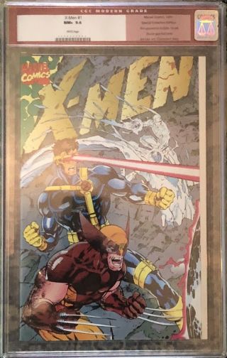 X - Men 1 (1991) Cgc 9.  6 Nm,  Wrap - Around Special Collectors Edition - Red Label