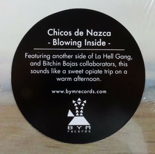 CHICOS DE NAZCA Blowing Inside CHILE IMPORT LP Space Psych  2