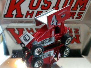 World Of Outlaws Sprint Car 4 Bobby Davis Jr.  Collectible Limited Edition 1/64
