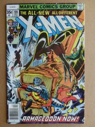 X - Men 108 Story By Chris Claremont With Art By John Byrne 4.  5 Vg,