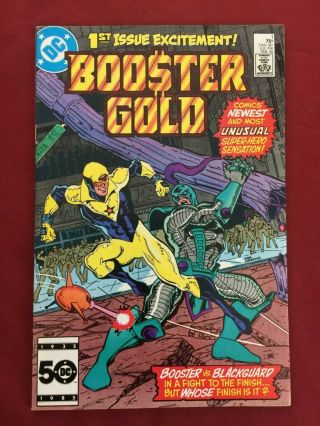 Booster Gold 1 - 1st Appearance - Dc Comics 1986 - Key Issue - Grade