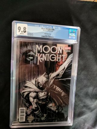 Moon Knight 200 Cgc 9.  8 David Finch Variant
