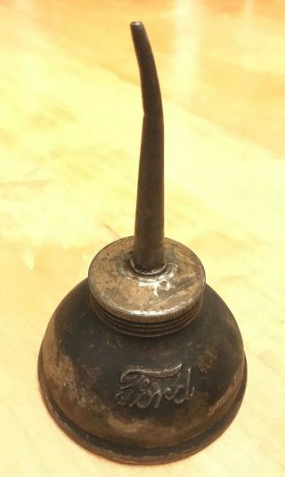 Old Vintage Antique Ford Oil Can Thumb Oiler (model T,  Model A)