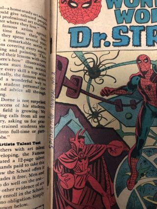 The SPIDER - MAN Special King Size ANNUAL 2 1965 GD - 8