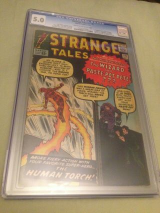 Strange Tales 110 Cgc 5.  0 1963 1st Doctor Strange,  Wong Key Silver Age