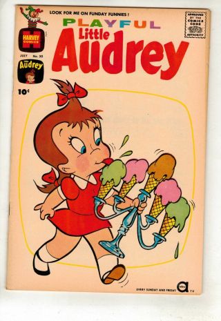 Playful Little Audrey 30 July 61 Comic Book Nm,  50 Price Cut