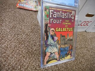 Fantastic Four 48 cgc 6.  0 Marvel 1966 1st appearance of Silver Surfer Galactus 3