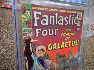 Fantastic Four 48 cgc 6.  0 Marvel 1966 1st appearance of Silver Surfer Galactus 7