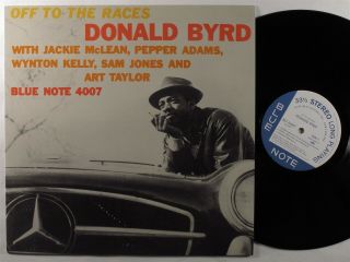 Donald Byrd Off To The Races Blue Note Lp Nm Japan W/insert