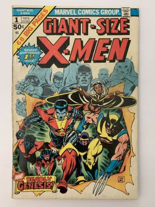 Giant - Size X - men 1 CGC 4.  0 2015464001 - 1st appearance of the X - men 4