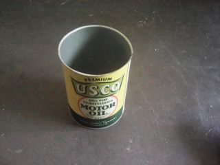 Rare Vintage Union Supply Company Pittsburgh Pa Oil Can