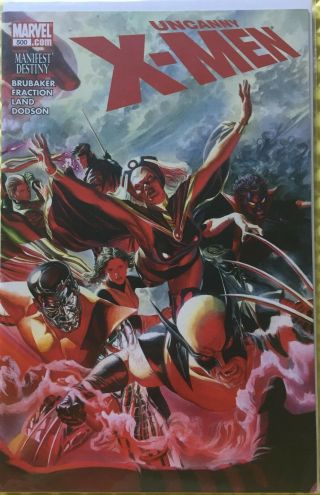 Uncanny X - Men 500 Captain America 700 Daredevil 600 Thor 701 Alex Ross Cover