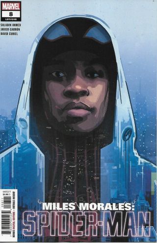 Miles Morales Spider - Man Comic Issue 8 Modern Age First Print 2019 Ahmed Garron