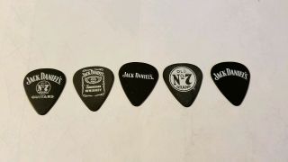 Guitar Pick Set Of 5 Jack Daniel 
