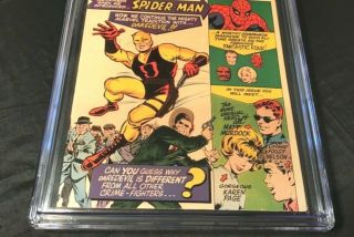 Comic Book Daredevil 1 Marvel 1964 CGC 6.  5 Fine,  White Pages 3