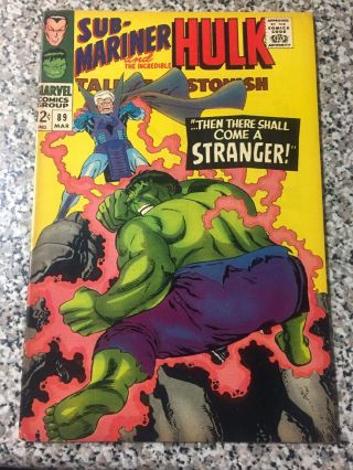 Tales To Astonish 89 Sub - Mariner Hulk Stranger Attuma Lee Silver