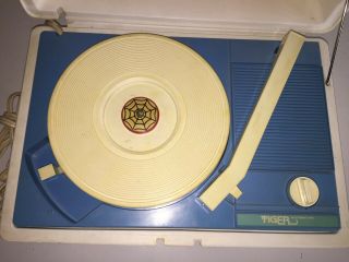 Vintage Spider - Man Record Player Phonograph Turntable 2