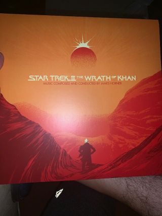 James Horner - Star Trek Ii:the Wrath Of Khan (6.  3oz 2lp Vinyl) 2016 Mondo