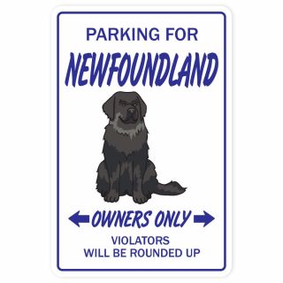 Newfoundland Sign Dog Pet Signs Vet Kennel Groomer | Indoor/outdoor | 12 " Tall
