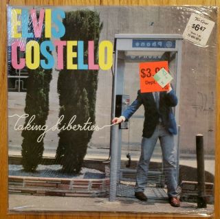Elvis Costello - Taking Liberties Lp Vinyl Still Columbia 1980
