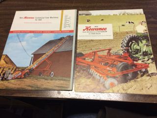 4 Vintage 1962 Ontario Grain Drills Advertising Brochures And Price Lists