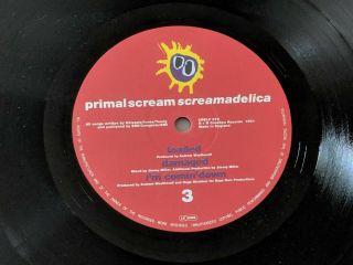 /PRIMAL SCREAM - SCREAMADELICA (UK 1991 RELEASE - 2 LP SET - GATEFOLD SLEEVE) 6