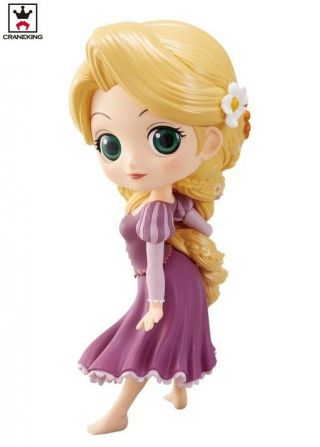 Banpresto Q Posket Disney Princess Tangled Rapunzel Figure A Normal Color Ver.