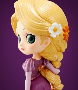 Banpresto Q Posket Disney Princess Tangled Rapunzel Figure A Normal Color Ver. 3