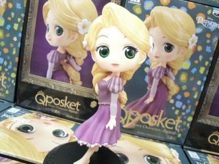 Banpresto Q Posket Disney Princess Tangled Rapunzel Figure A Normal Color Ver. 8