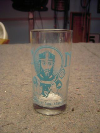 Icon Saint Arnold Brewery With Logo 16 Oz Beer Glass