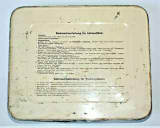 HUGE Vintage Rema TIP TOP Vulcanise Tin Box Tubeless Repair Kit TIRE 4 patch 5