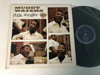 Muddy Waters Lp Folk Singer