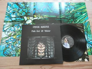 Chris Squire - Fish Out Of Water - Atlantic - Poster - Yes - Nr Vinyl Lp 1975