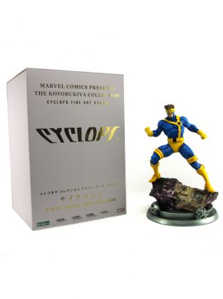 Kotobukiya Cyclops Fine Art Statue Artist Proof Danger Room Sessions X - Men