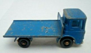 Vintage Matchbox Lesney Series No.  60 Site Hut Truck England Blue Hut