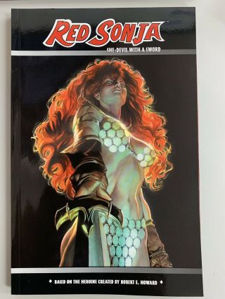 Red Sonja: She Devil With A Sword Volume 1 Dynamite Tpb Alex Ross Variant Unread