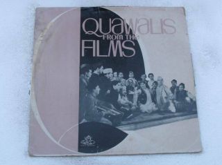 Qawalis From The Films Lp Record Bollywood India - 768