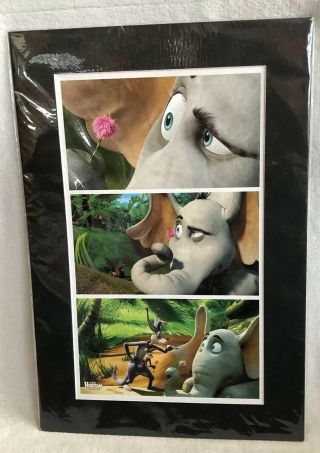 Dr Seuss Horton Hears A Who Limited Edition Giclee Fine Art Print