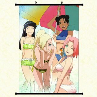 Anime Naruto Sexy Beauty Wall Scroll Poster Home Decor Art Cos Painting Gift
