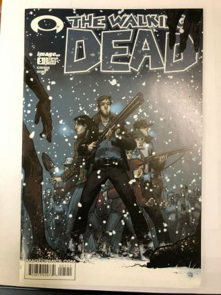 The Walking Dead 5 Image Comics 1st Print Key Issue