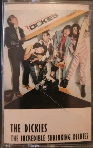 Cassette Tape - The Incredible Shrinking Dickies A&m - 1978 - The Dickies