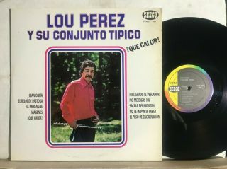 Lou Perez Y Su Conjunto Tipico " El Reloj De Pastora " Lp Seeco Usa
