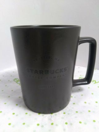 Starbucks 2016 Coffee Mug Seattle Washington Est 1971,  16 Oz Brown Cup Authentic