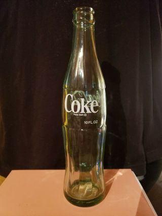 Vintage Chattanooga Tn Hobble Skirt Coca Cola Coke Glass Bottle 10 Oz.